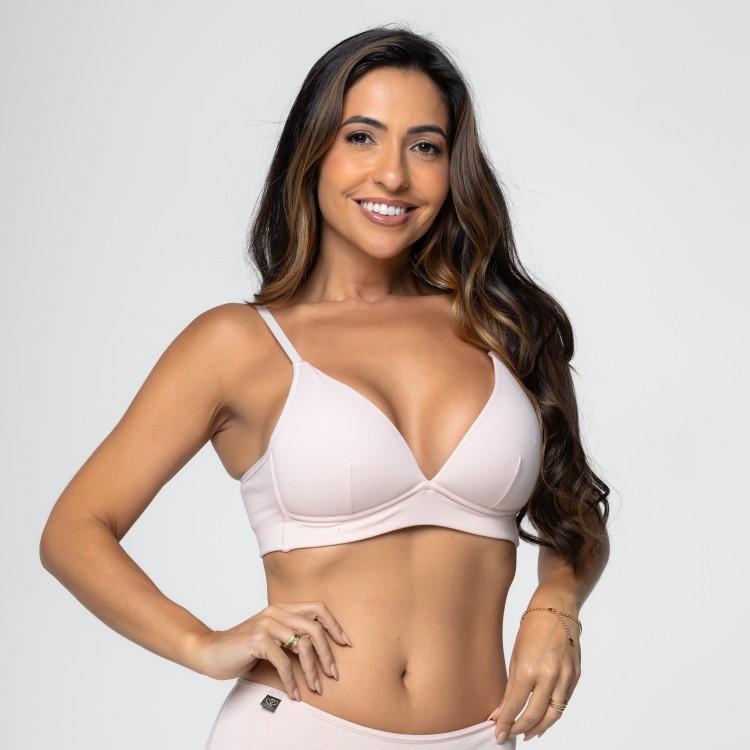Suti Bojo Flex Vel Sem Aro Formato Triangulo Em Algod O Eg Pcio Nude Ahav Store