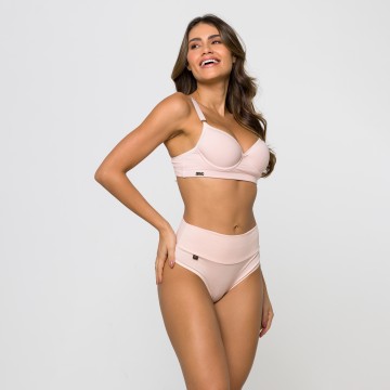 Calcinha C S Super Largo Fio Em Algod O Eg Pcio Nude Ahav Store