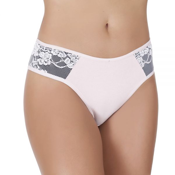 Tangão Lateral Renda Forrada em Algodão Egípcio