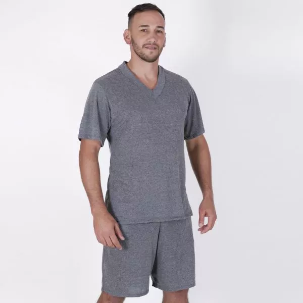 Pijama Masculino Curto em Algodão