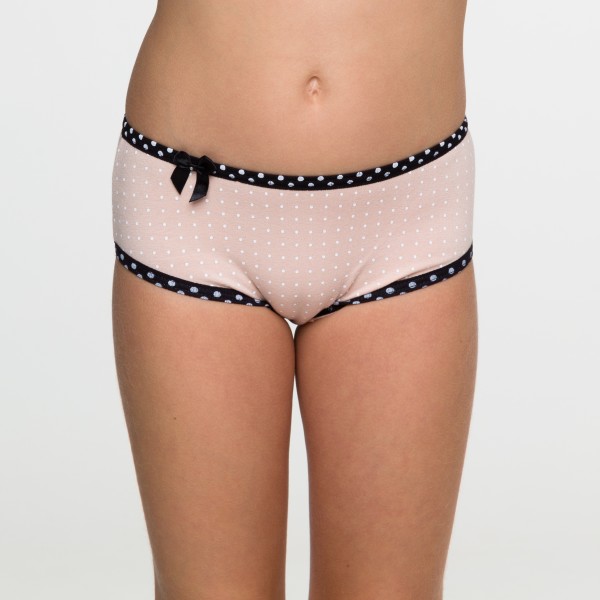Calcinha Baby Silk Poa Romance em Algodão Egípcio