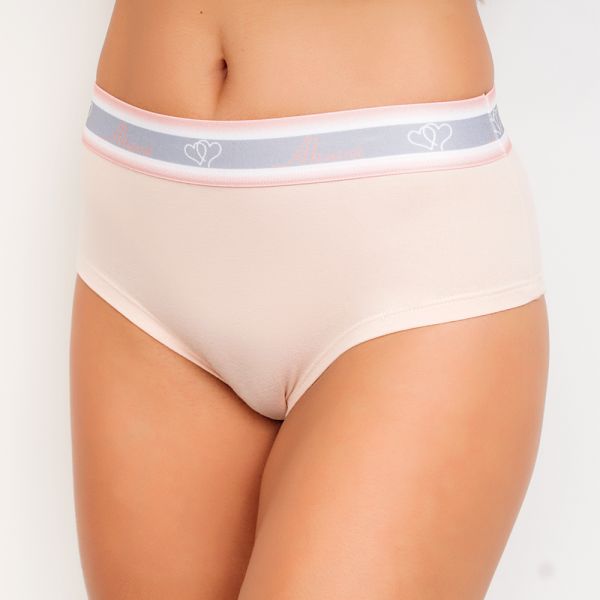 Calecon Algodão Egípcio Elástico Personalizado Nude
