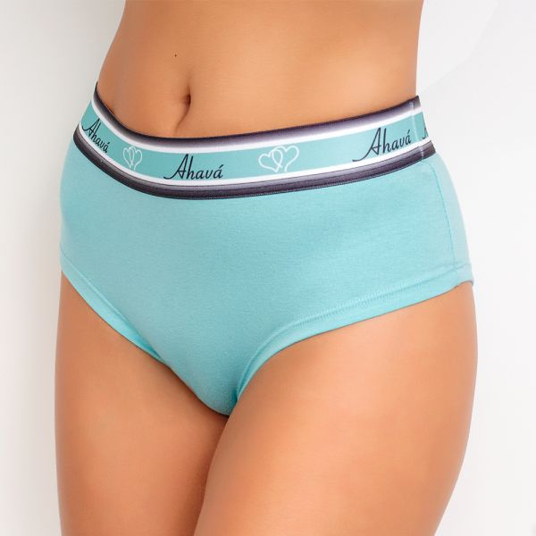 Calecon Algodão Egípcio Elástico Personalizado Verde Esmeralda