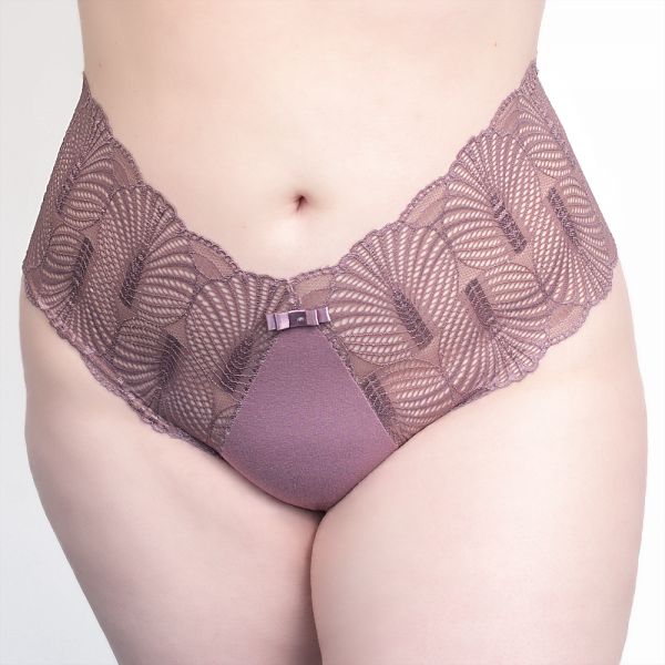 Caleçon Plus Size Renda  em Algodão Egípcio