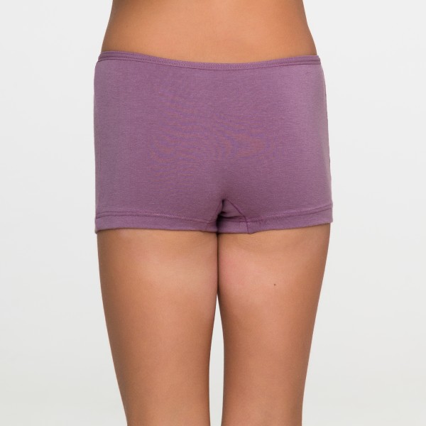 Cueca Feminina Infantil Satim de Algodão Egípcio
