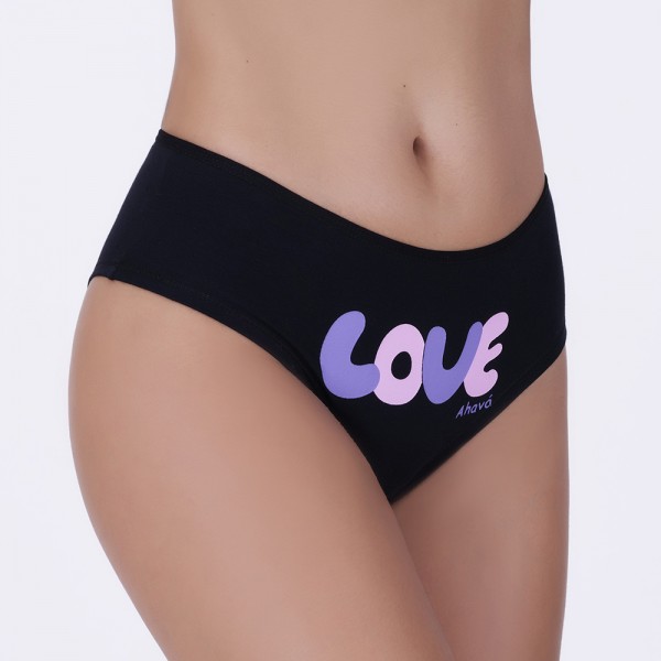 Calçola Algodão Egípcio Love Silk Preto