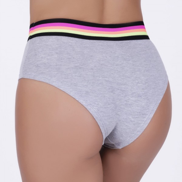 Calecon Algodão Egípcio Mescla Claro com Elástico Personalizado em cores Neon