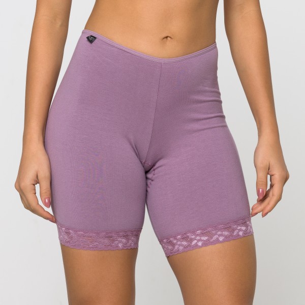 Bermuda Satin em algodão Egípcio com renda