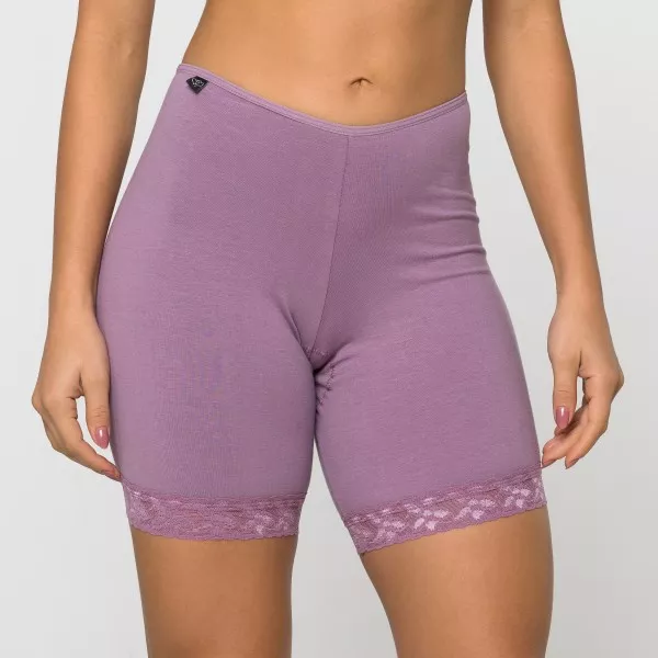 Bermuda Satin em algodão Egípcio com renda