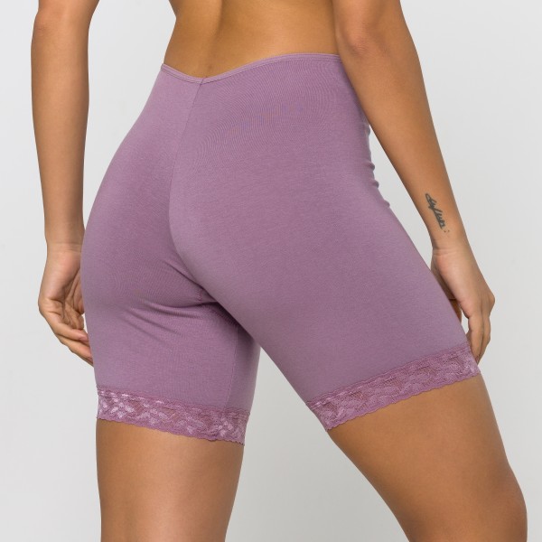 Bermuda Satin em algodão Egípcio com renda