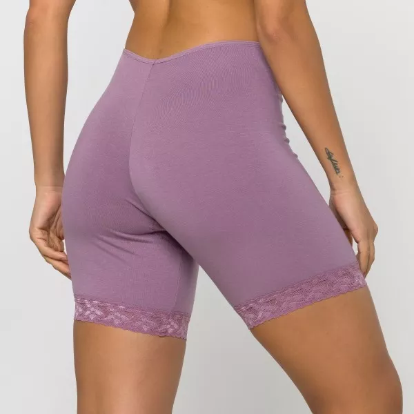 Bermuda Satin em algodão Egípcio com renda
