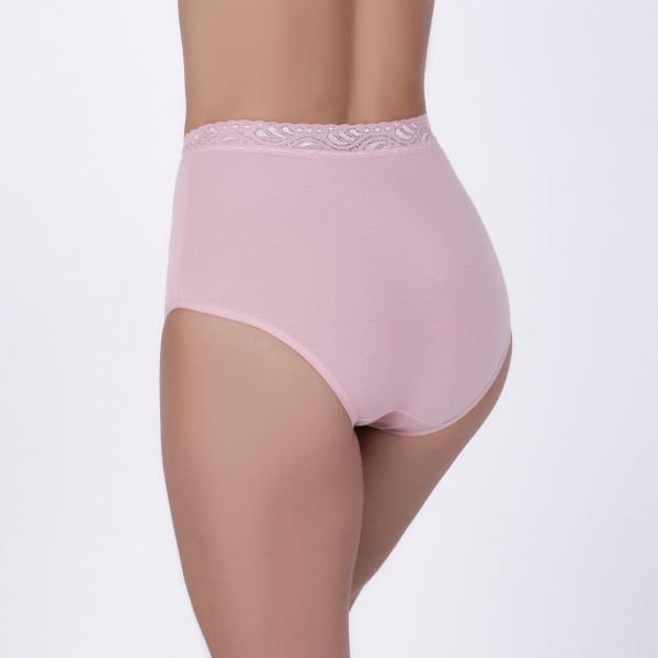 Calçola Hot Pant em Algodão Egípcio Romance com detalhe em renda