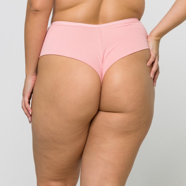 Calcinha Plus Size Fio Duplo Romance com Renda na Lateral