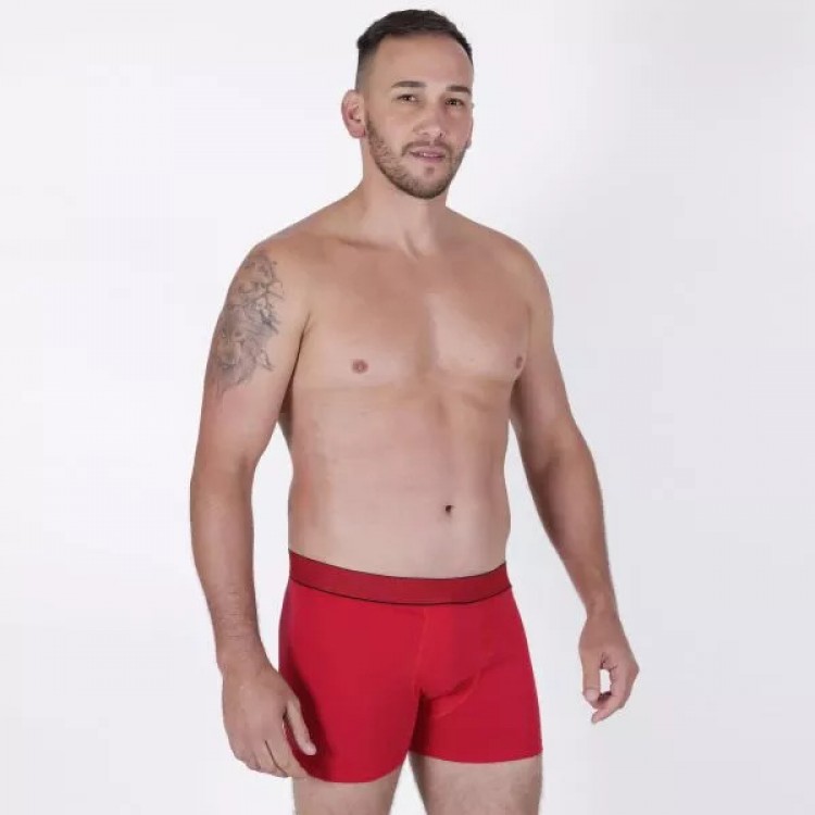 Cueca Masculina em Algodão Egípcio Elástico Cintura Plus Size