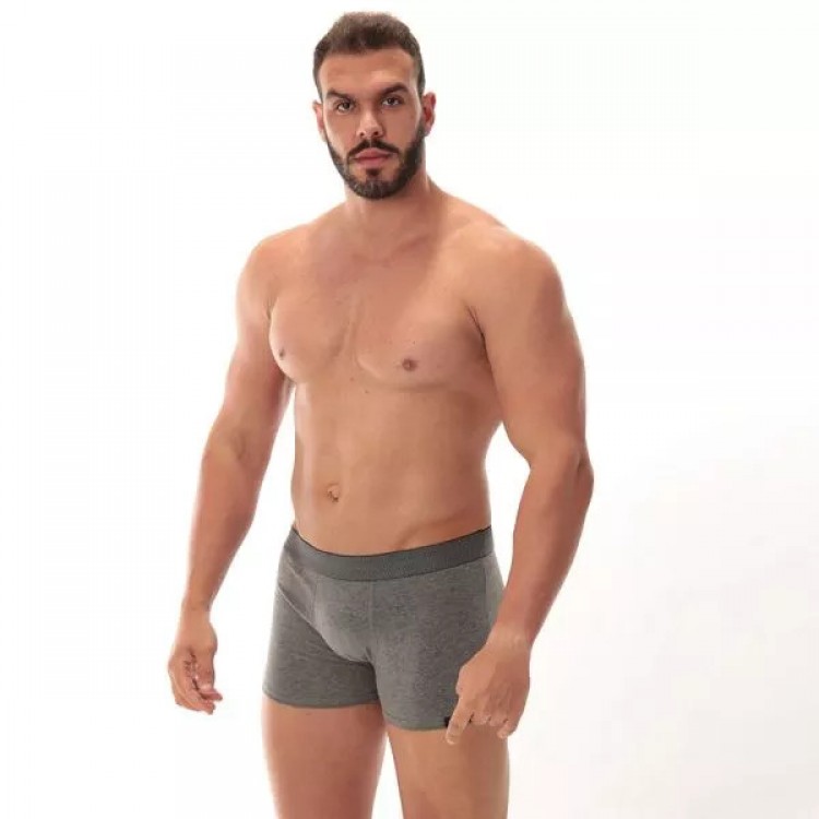 Cueca Masculina em Algodão Egípcio Elástico Cintura Plus Size