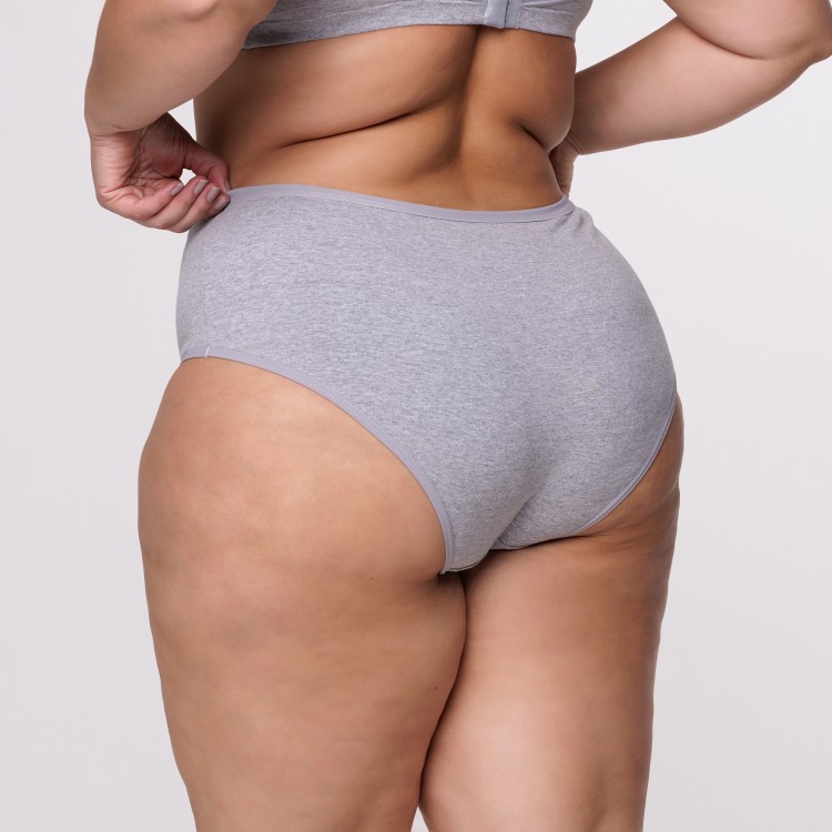 Calçola Plus Size Senhora Em Algodão Egípcio