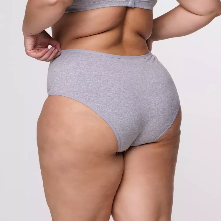 Calçola Plus Size Senhora Em Algodão Egípcio