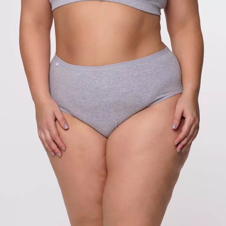 Calçola Plus Size Senhora Em Algodão Egípcio