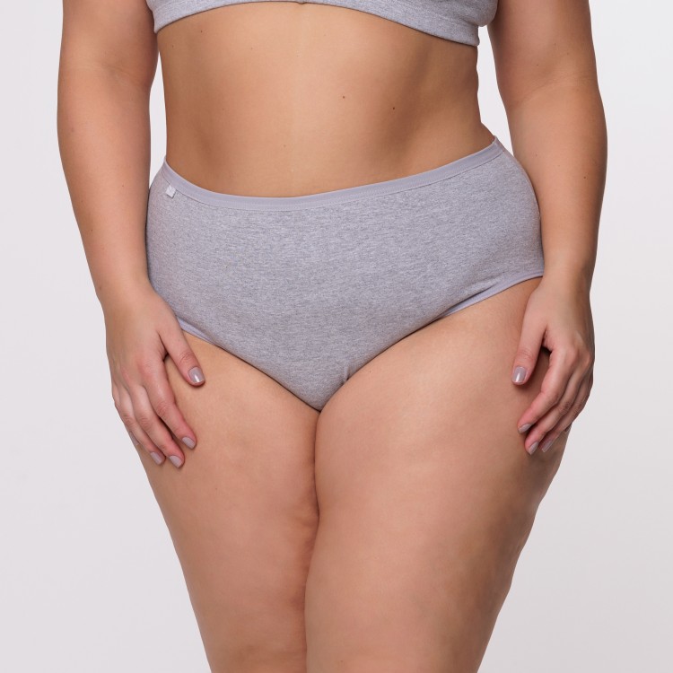 Calçola Plus Size Senhora Em Algodão Egípcio
